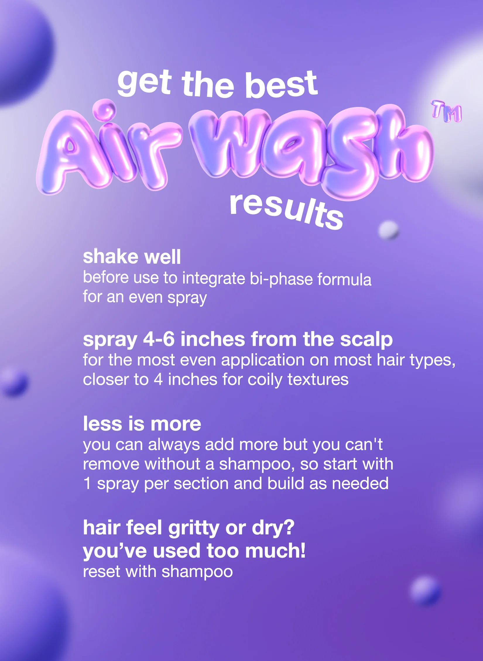 Mini AirWash™ dry shampoo - Image 10